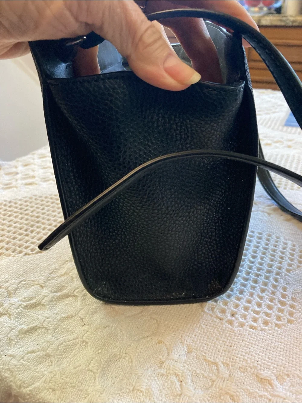 Michael Kors NWOT Freya Satchel Crossbody Bag with Silver-Tone MK Logo.